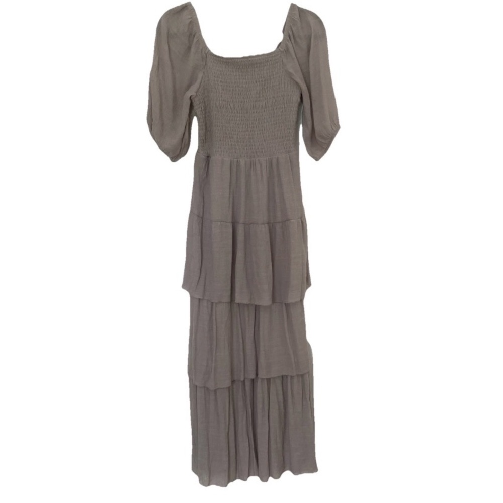 Maxi dress three tiered